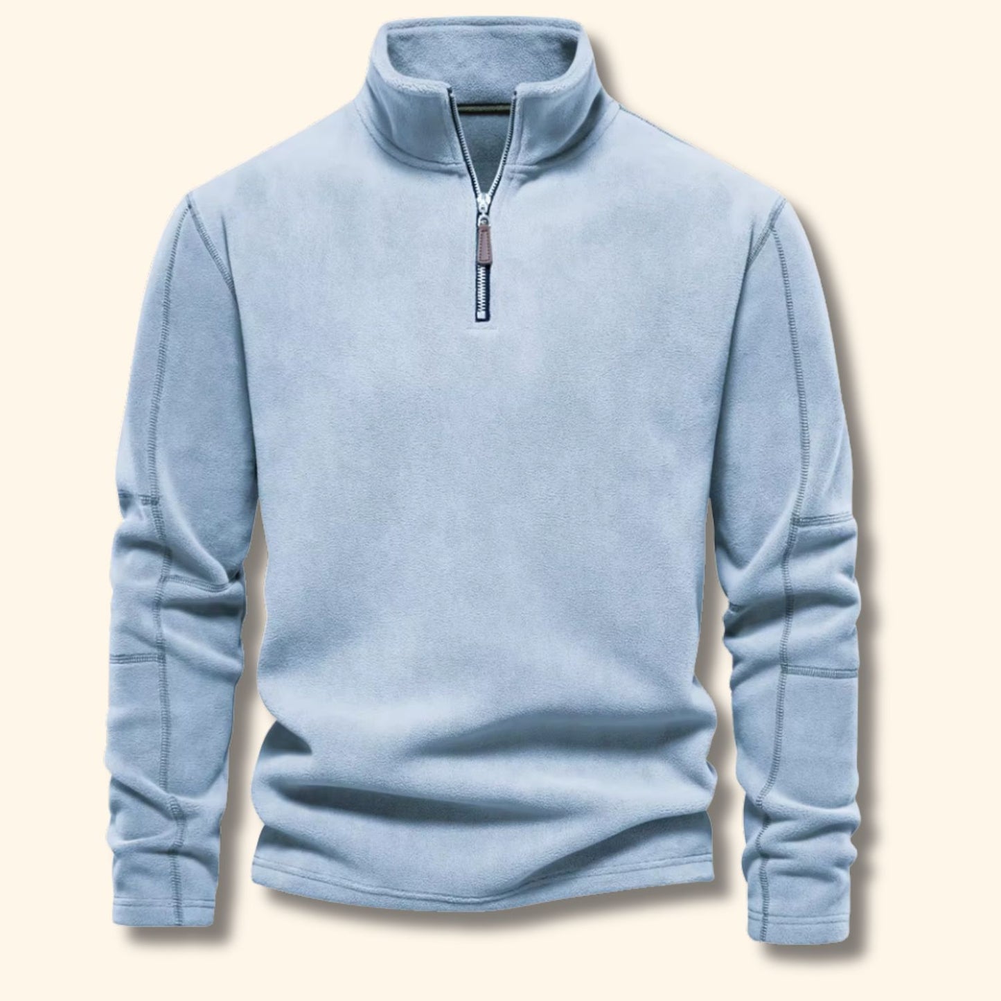 Quarter-Zip Fleece Pullover | Revangiol