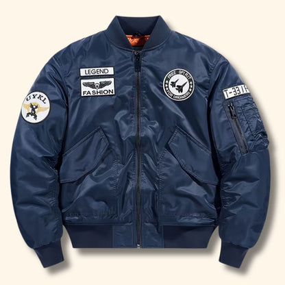 Oversized Flight Aviator Jacket | Revangiol