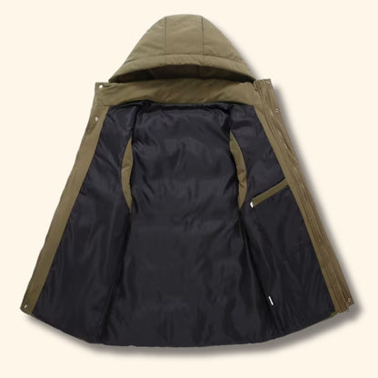 Hooded Winter Puffer Vest | Revangiol