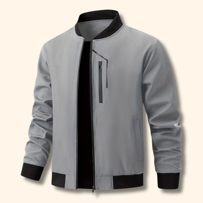 Minimalist Utility Bomber Jacket | Revangiol