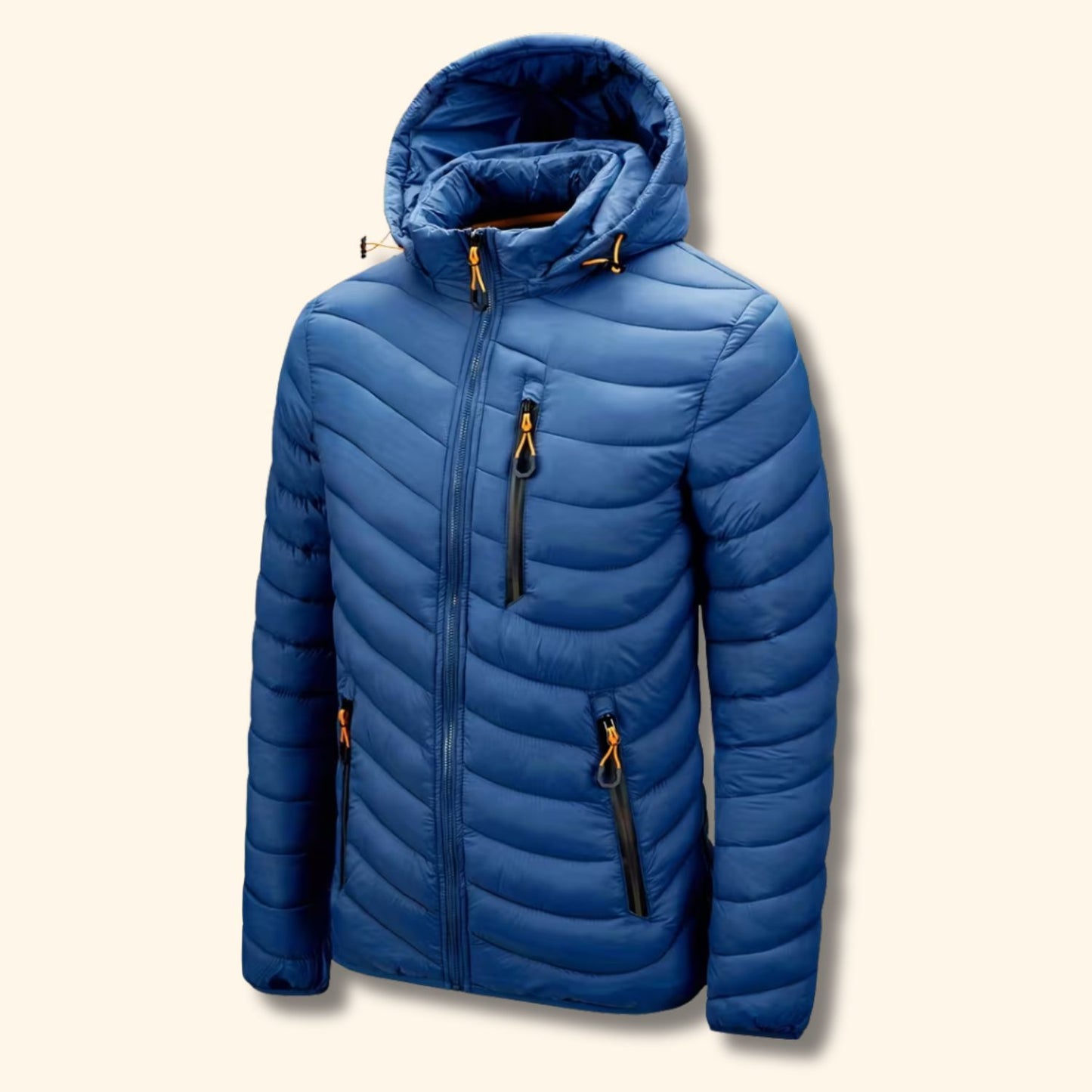 Lightweight Hooded Puffer Jacket | Revangiol
