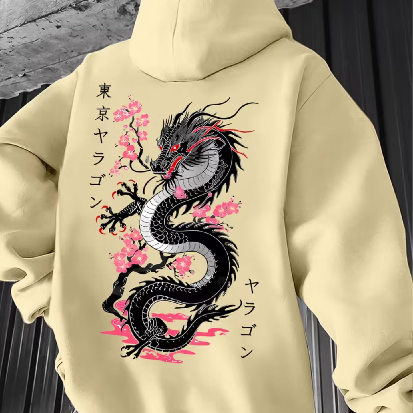 Japanese Dragon Graphic Hoodie | Revangiol