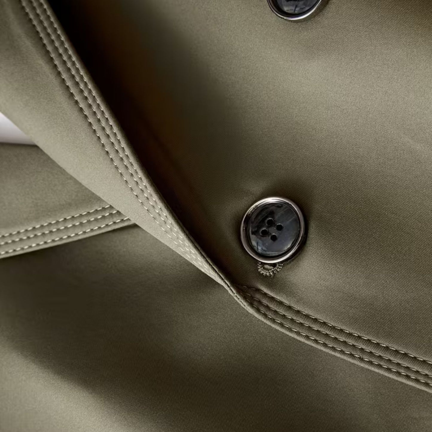 Double-Breasted Lapel Over Coat | Revangiol