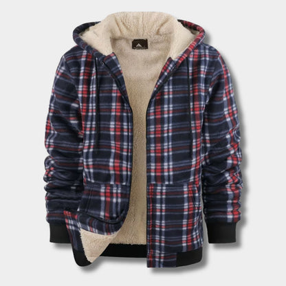 Sherpa Lined Flannel Shirt Jacket | Revangiol