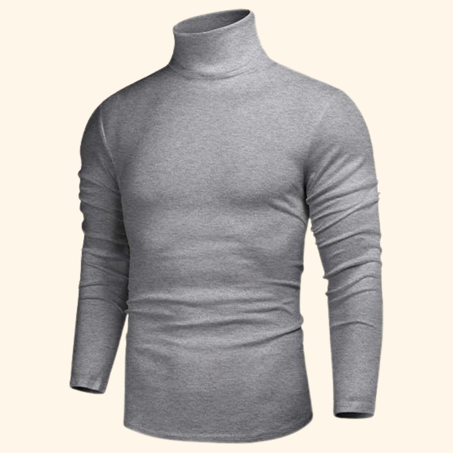 Essential Knit Turtleneck Sweater | Revangiol