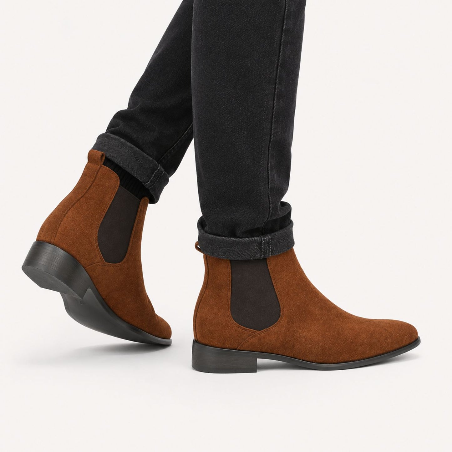 Premium Suede Chelsea Boots | Revangiol