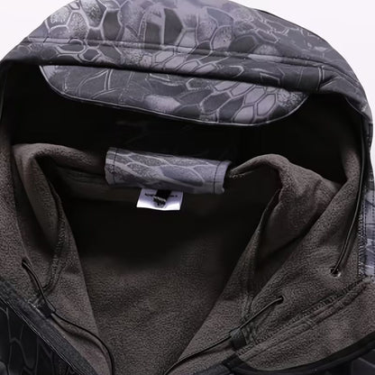 Camouflage Hooded Ski Jacket | Revangiol