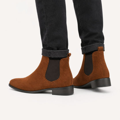 Premium Suede Chelsea Boots | Revangiol
