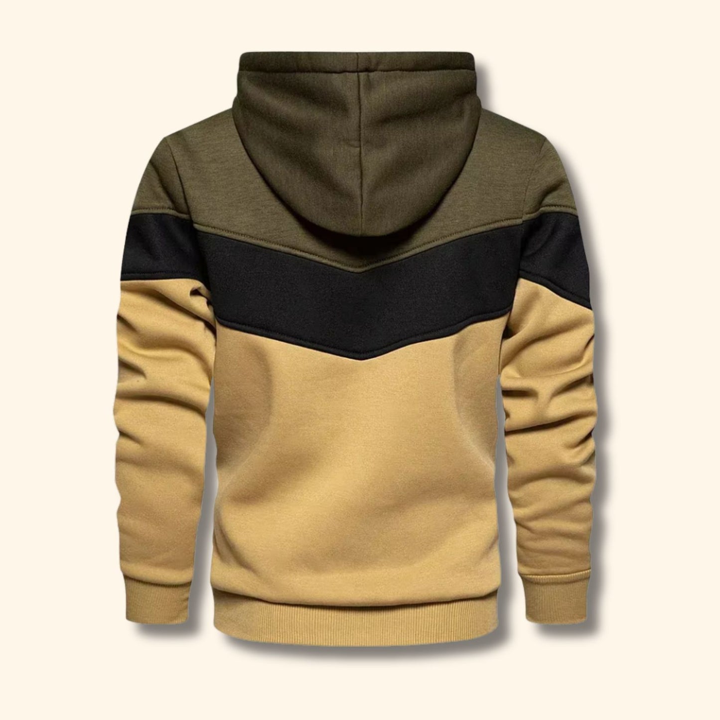 Color Block Pullover Hoodie | Revangiol