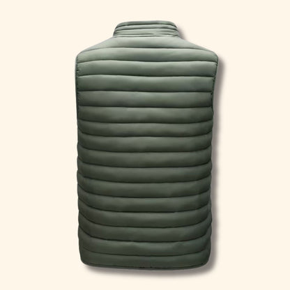 Lightweight Zip Puffer Vest | Revangiol