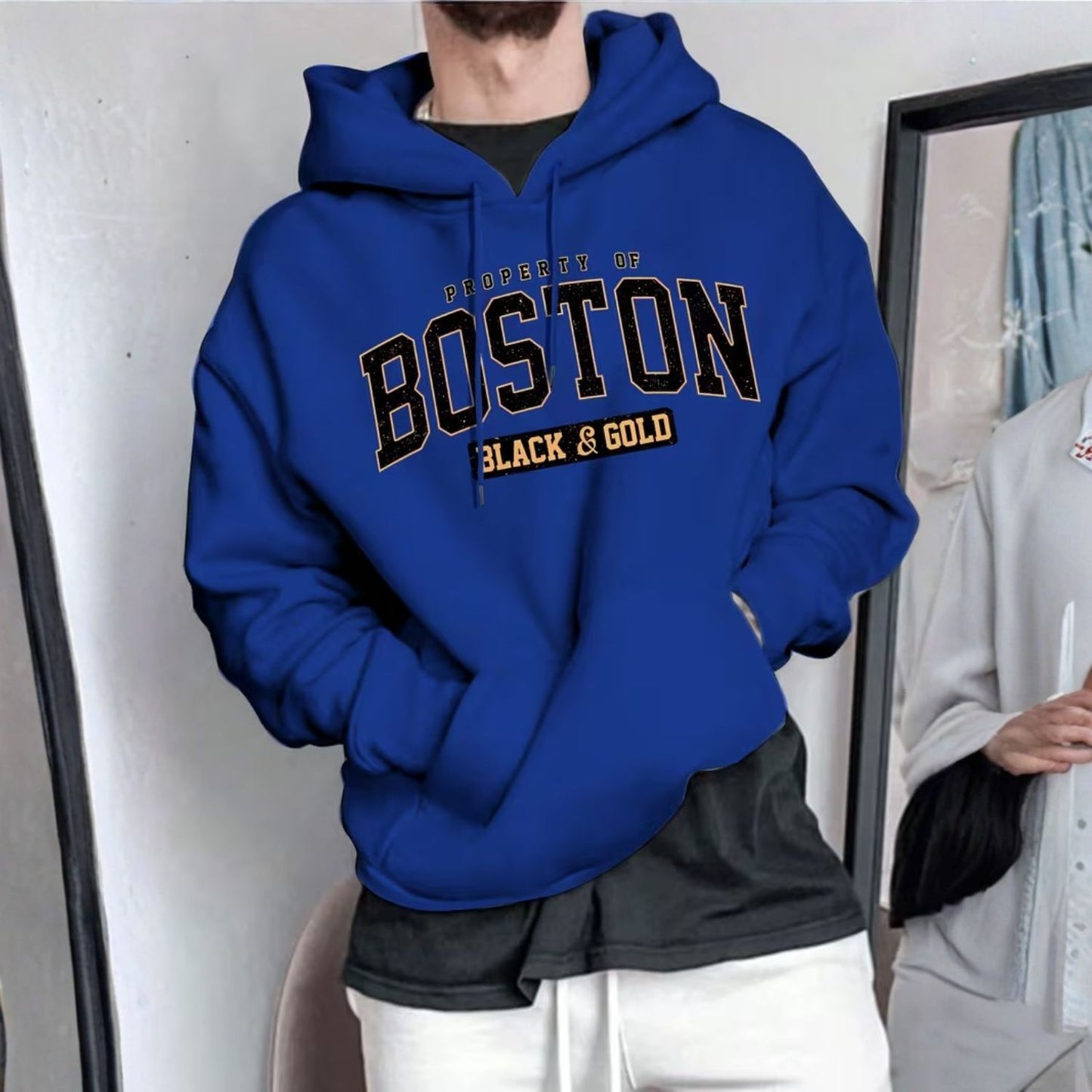 Boston Varsity Graphic Hoodie | Revangiol