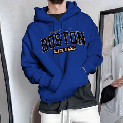 Boston Varsity Graphic Hoodie | Revangiol