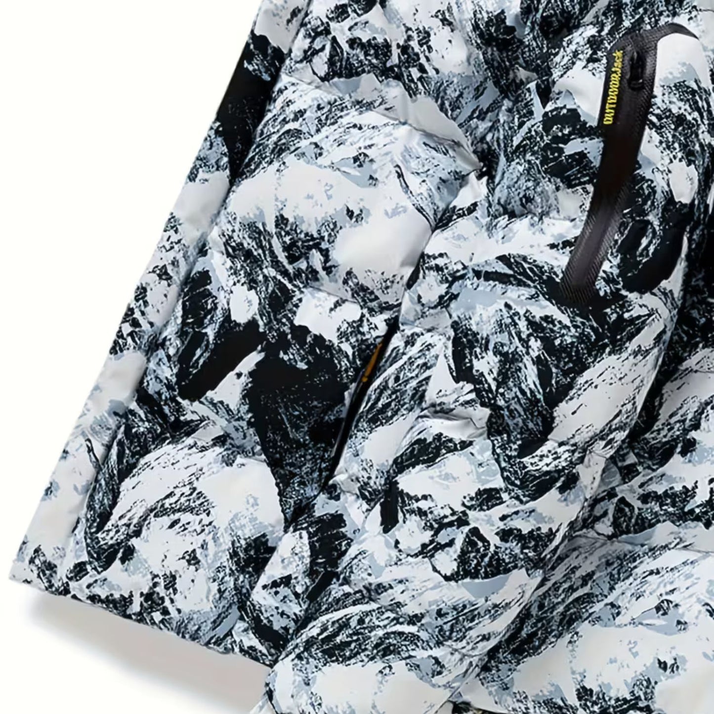 Camo Hooded Puffer Jacket | Revangiol