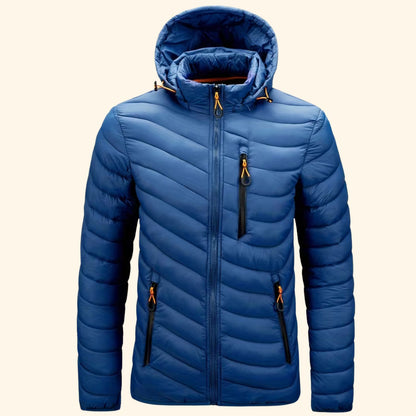 Lightweight Hooded Puffer Jacket | Revangiol