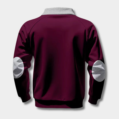 Fleece Pocket Pullover Quarter-Zip | Revangiol