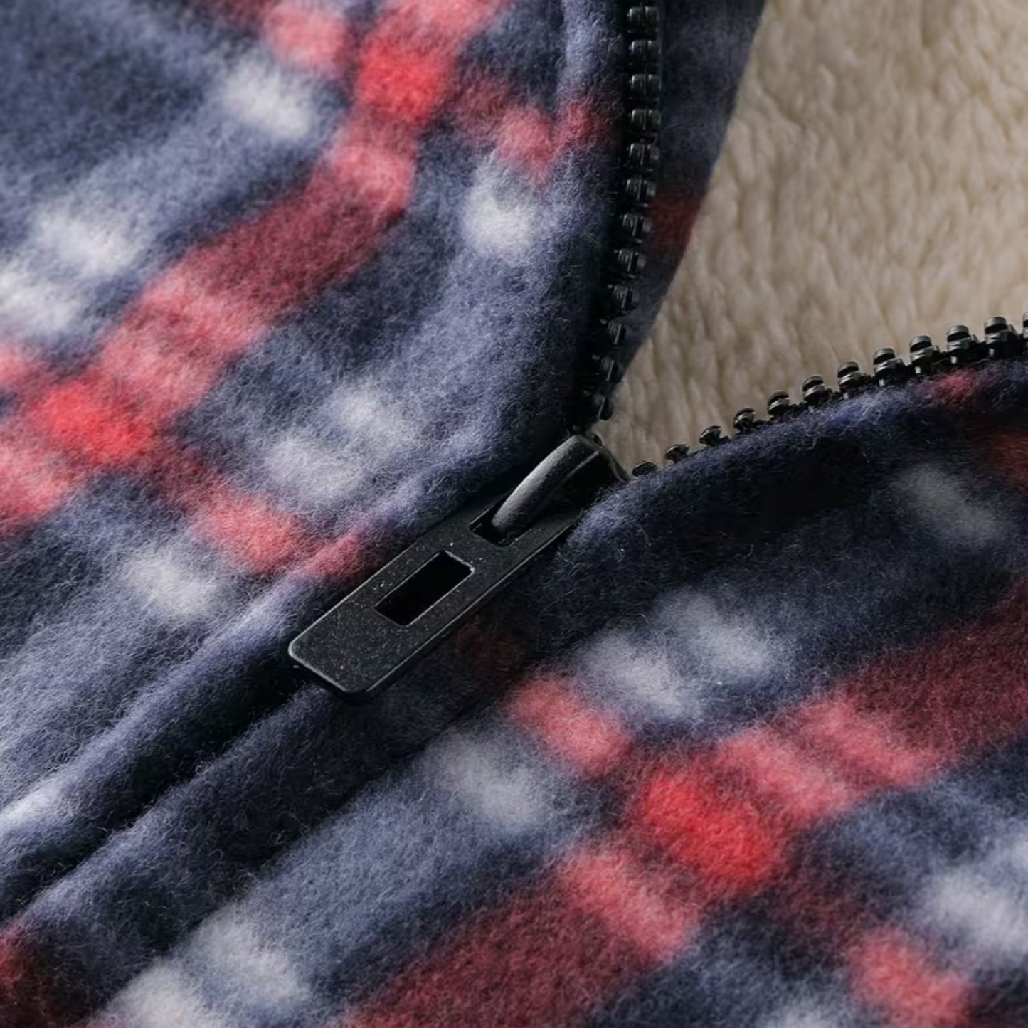 Sherpa Lined Flannel Shirt Jacket | Revangiol