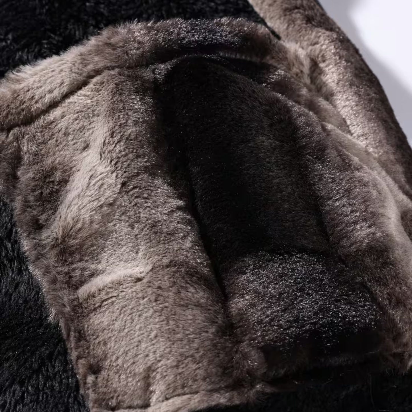 Vintage Sable Faux Fur Jacket | Revangiol