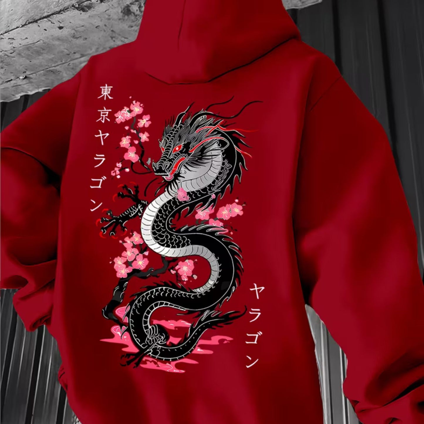 Japanese Dragon Graphic Hoodie | Revangiol