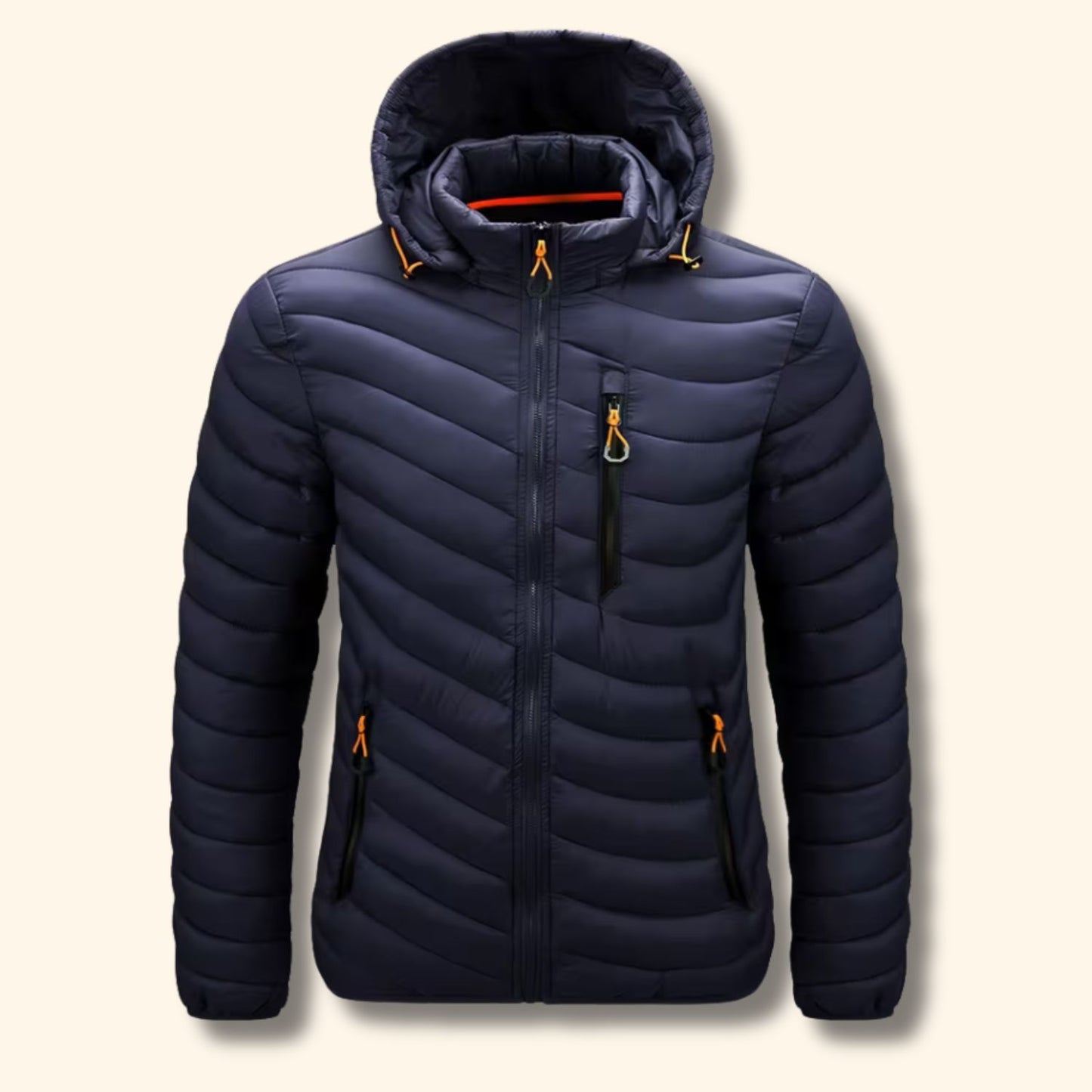 Lightweight Hooded Puffer Jacket | Revangiol