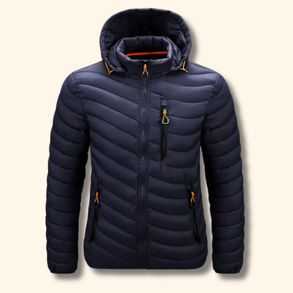 Lightweight Hooded Puffer Jacket | Revangiol