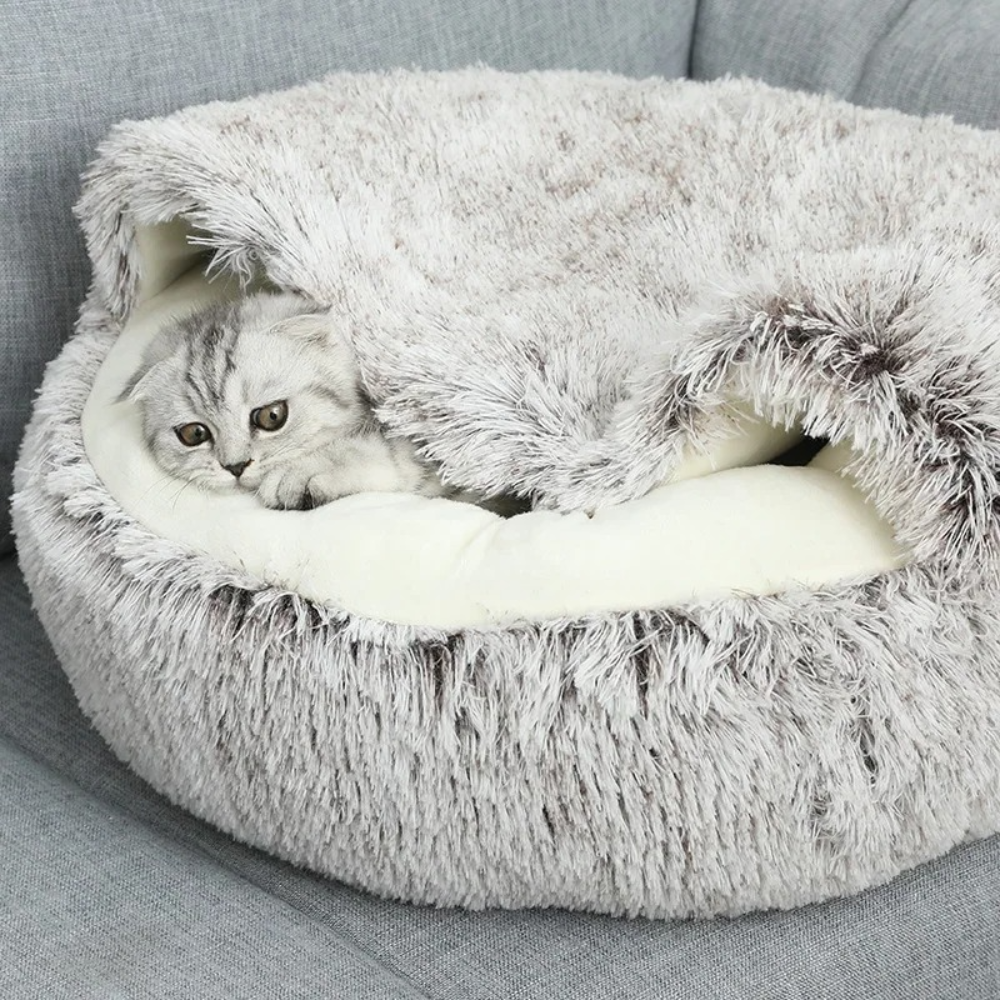 Plush Comfort Pet Cave | Revangiol