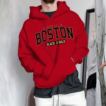 Boston Varsity Graphic Hoodie | Revangiol