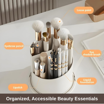 360° Rotating Makeup Brush Holder | Revangiol