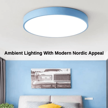 Minimalist Macaroon LED Ceiling Light | Revangiol