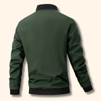 Minimalist Utility Bomber Jacket | Revangiol