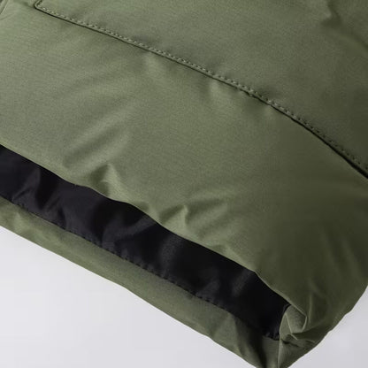Hooded Winter Puffer Vest | Revangiol
