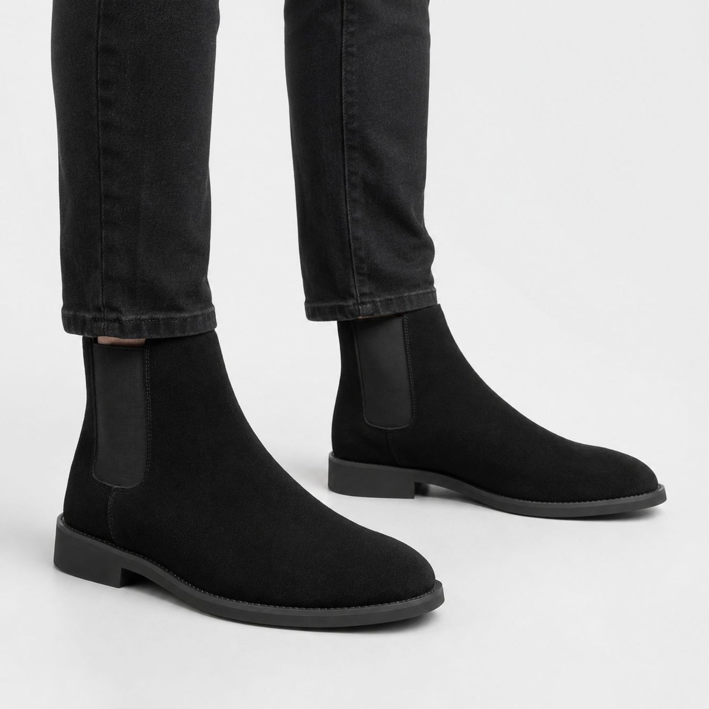 Suede Chelsea Ankle Boots | Revangiol