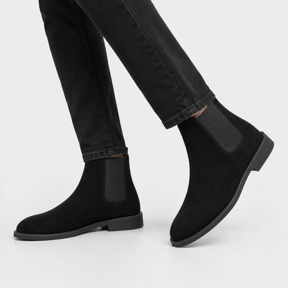 Suede Chelsea Ankle Boots | Revangiol
