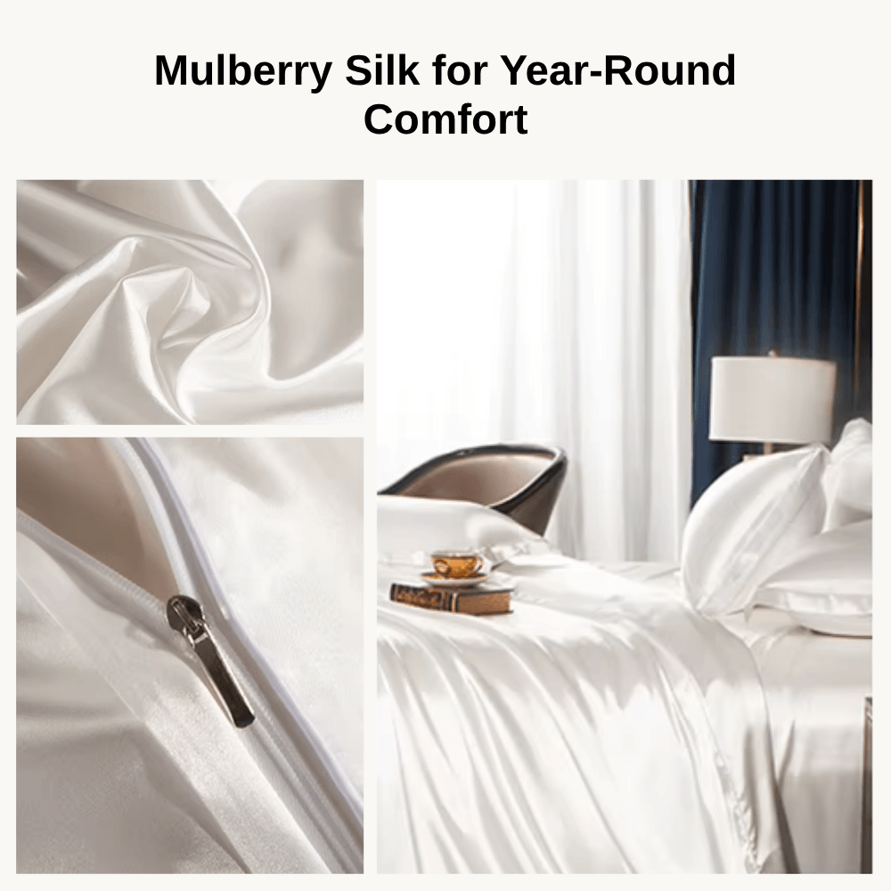 Luxurious Antibacterial Silk Bedding Set | Revangiol