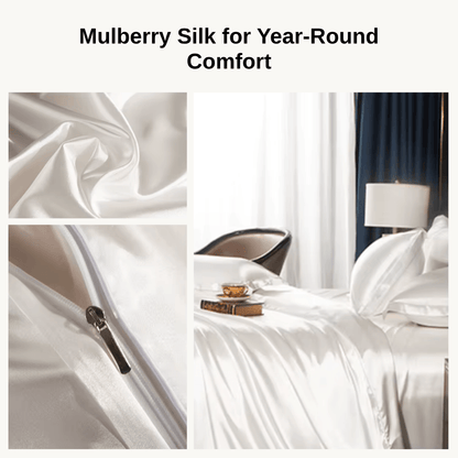 Luxurious Antibacterial Silk Bedding Set | Revangiol