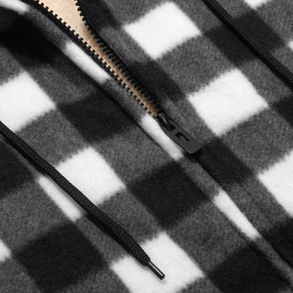 Sherpa Lined Flannel Shirt Jacket | Revangiol