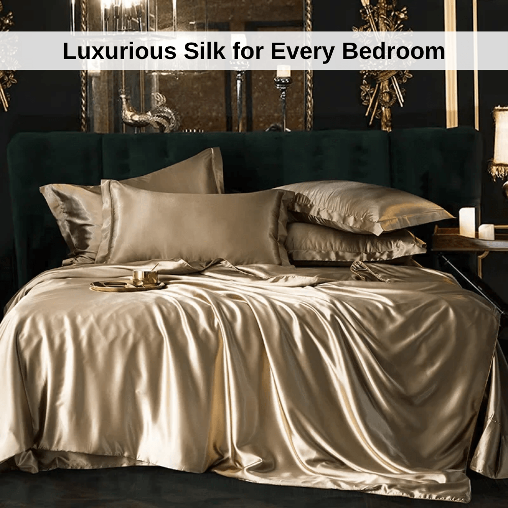 Luxurious Antibacterial Silk Bedding Set | Revangiol