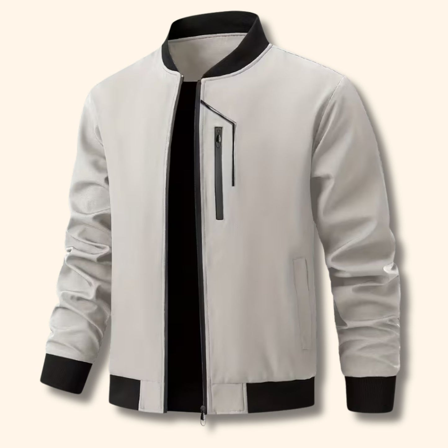 Minimalist Utility Bomber Jacket | Revangiol