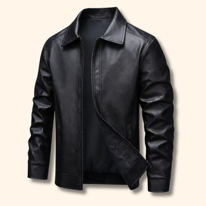Classic Moto Leather Jacket | Revangiol
