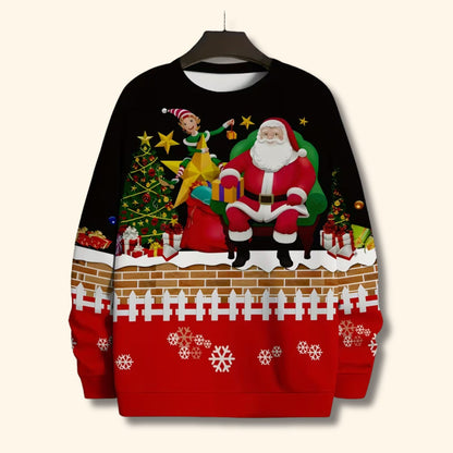 Santa Holiday Christmas Sweater | Revangiol