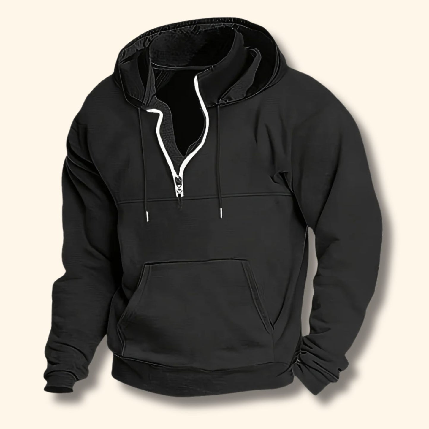 Half Zip Pullover Hoodie | Revangiol