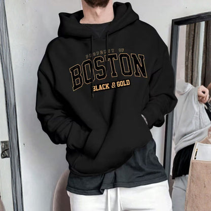 Boston Varsity Graphic Hoodie | Revangiol
