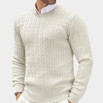 Cable Knit Sweater | Revangiol