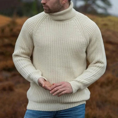 Warm Turtleneck Knit Sweater | Revangiol