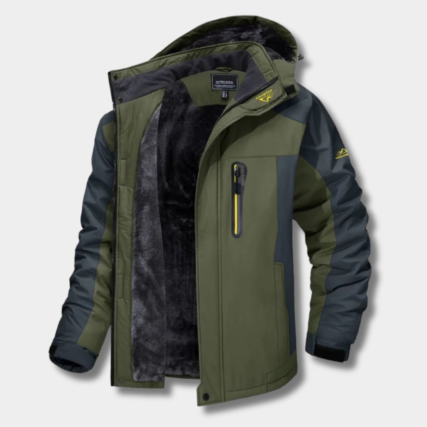 Fleece Lined Outdoor Winter Jacket | Revangiol