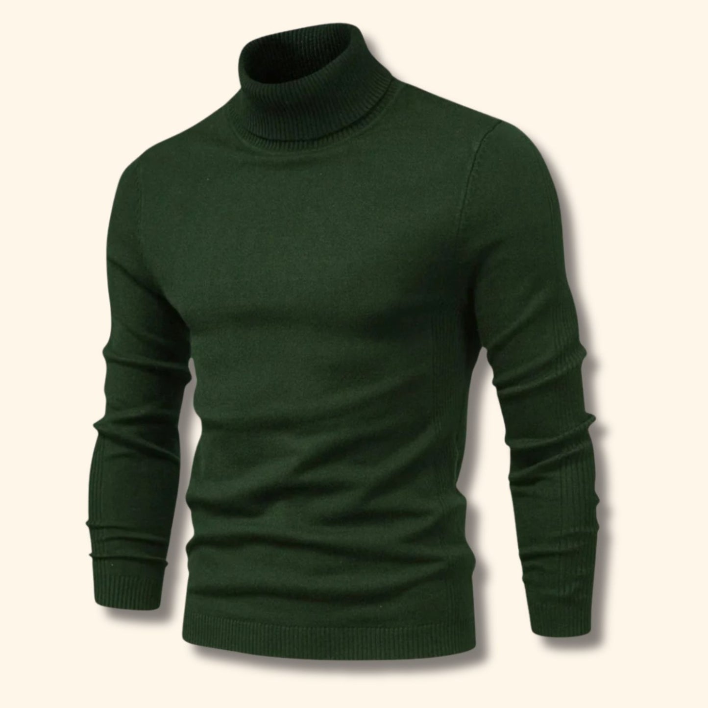 Premium Knit Turtleneck Sweater | Revangiol