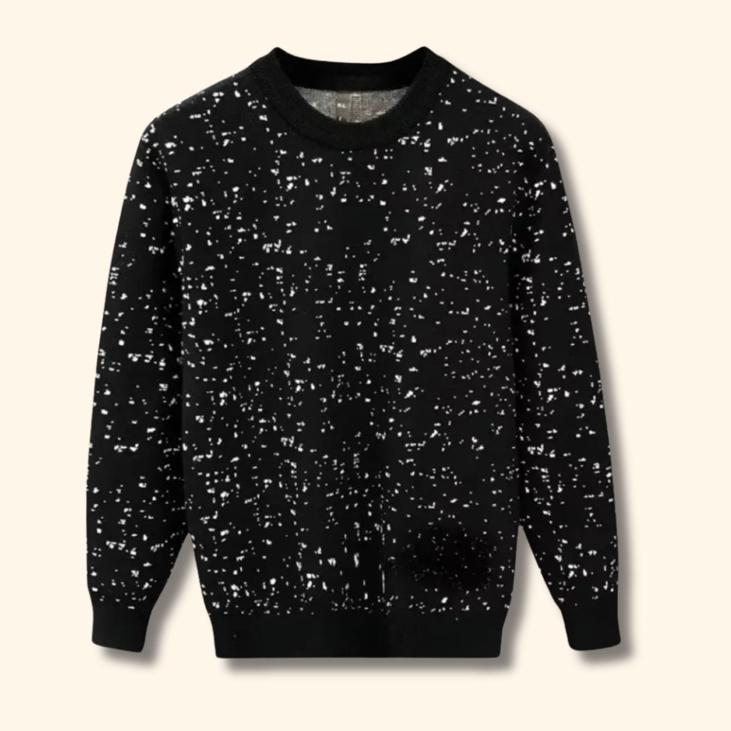 Speckled Knit Sweater | Revangiol