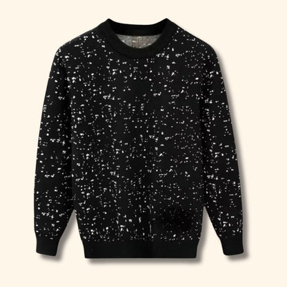 Speckled Knit Sweater | Revangiol