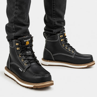 Waterproof Steel Toe Work Boots | Revangiol