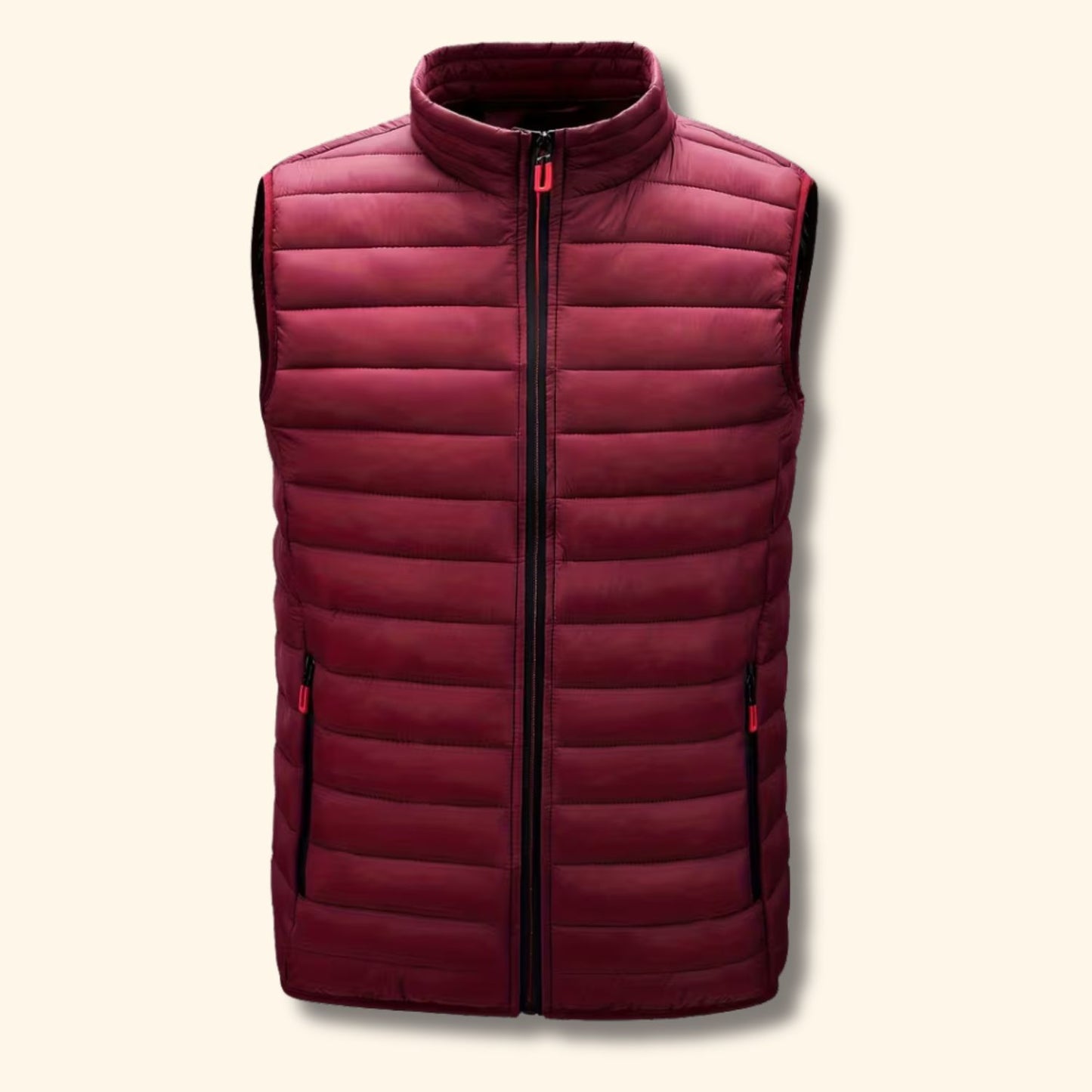 Lightweight Zip Puffer Vest | Revangiol