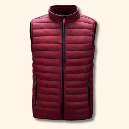 Lightweight Zip Puffer Vest | Revangiol